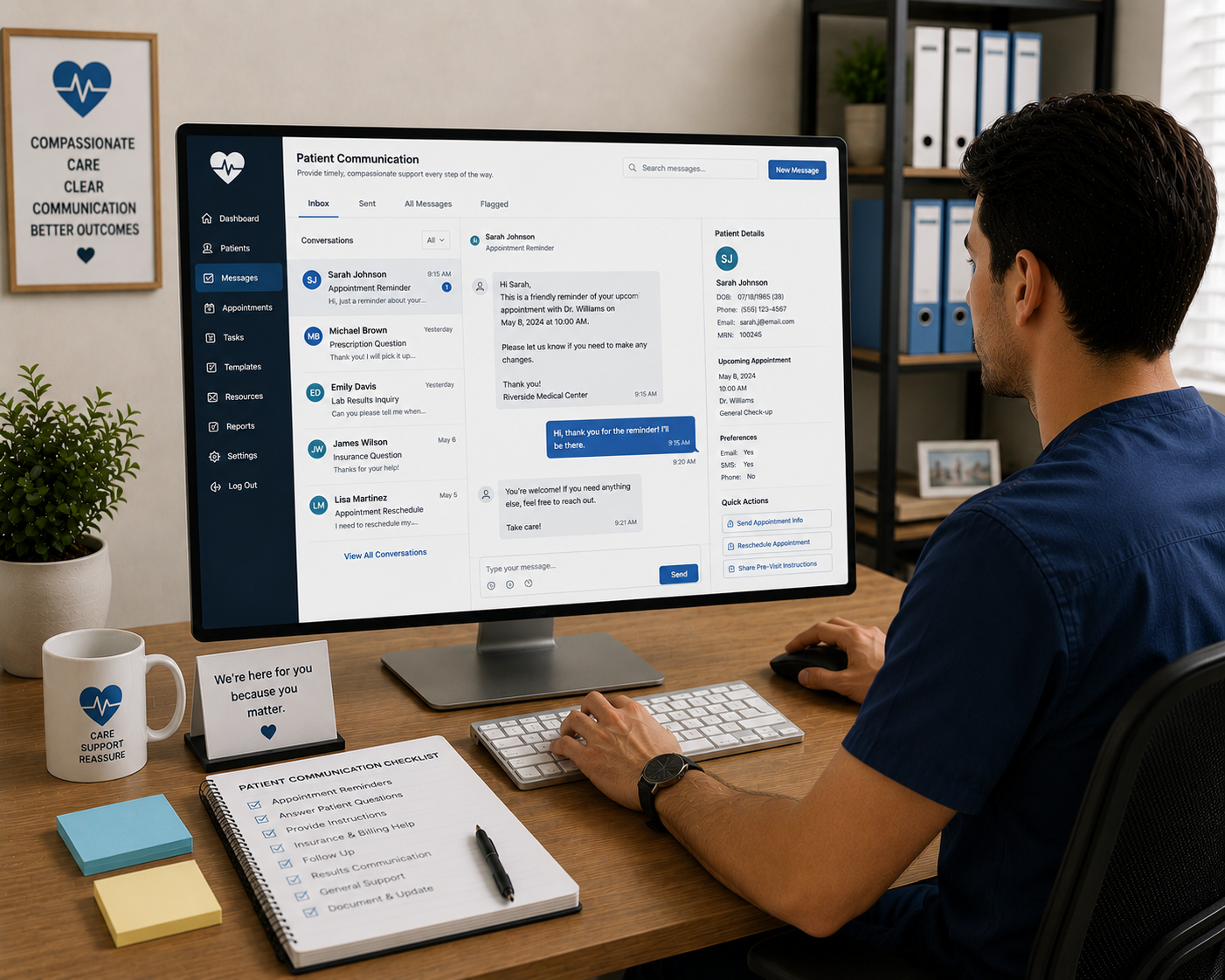 Patient communication support